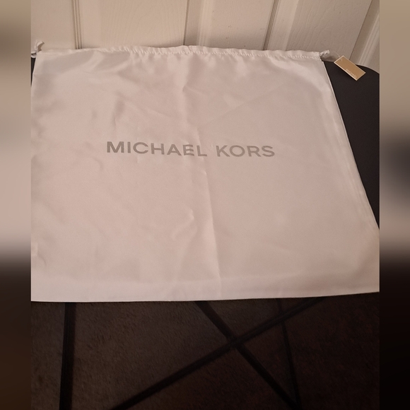Michael Kors Handbags - Michael Kors White Lrg Dust Bag NWT